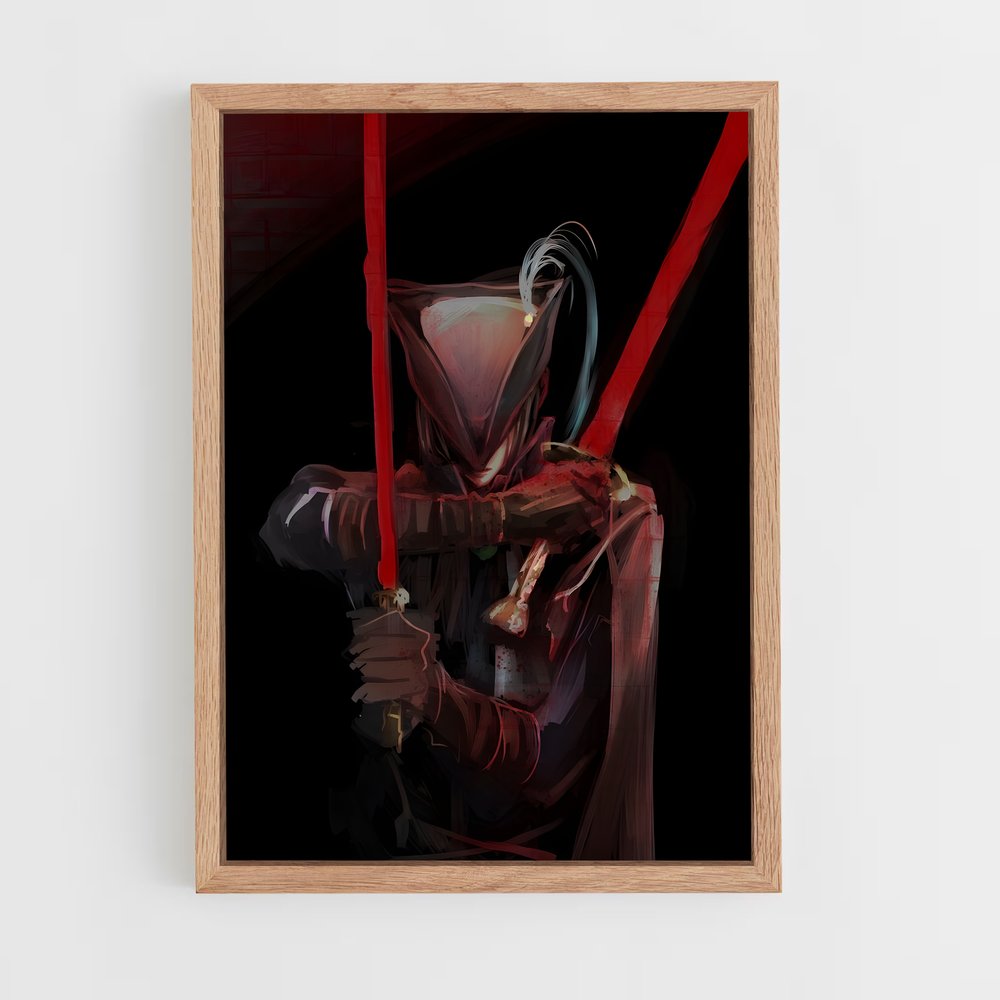 Poster L'Éclat de la Chandelle – affiche Bloodborne (vue 4)